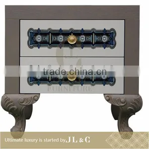 AB14-13 Nightstand Silk Printing Pattern in Bedroom From JL&C Luxury Home Furniture Lastest Designs 2016 (China Supplier) thumbnail-3