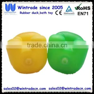Rubber Standing Frog Green Bath Toy for Promotion Gifts thumbnail-3