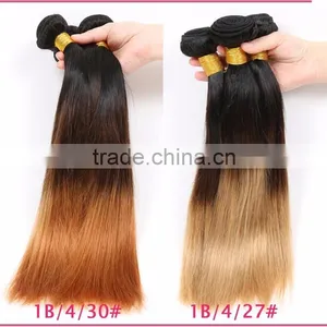 3 Tone Color Ombre Bundles 100% Remy Human Hair Extension thumbnail-3