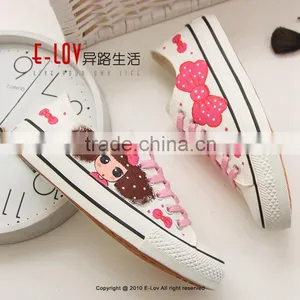 NO.D090Hot Sales High Quality China Fashion Women's Hot Canvas Shoes thumbnail-5