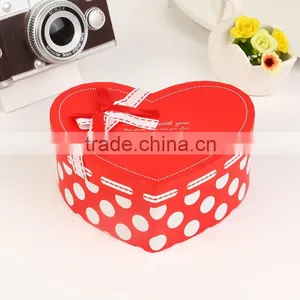 High-quality Coated Paper Type Wave Point of Creative Love Peach Heart Gift Box thumbnail-1