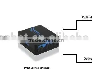 China New Lowest SPDIF Toslink Digital Optical Audio Splitter 1 in 3 Out With Factory Price thumbnail-6
