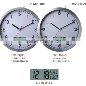 2015 NEW YEAR PLASTIC DIGITAL WALL CLOCK ET6217B thumbnail-2