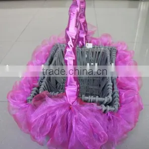 OEM/ODM Welcome Wicker Basket Gift Basket thumbnail-6