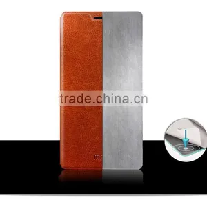 Original Mofi Steel Plate Inside Case For Lenovo P70 / P70T Stand PU Leather Case thumbnail-2