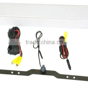 European Car License Plate Frame Rearview Camera With Parking Assistance thumbnail-1