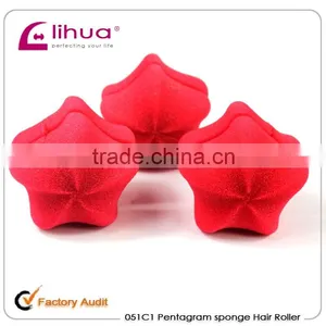 Five-pointed Star Type Air Permeable Sponge Ball Curls Wholesale (high Rebound) thumbnail-3