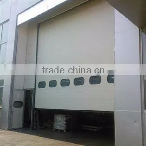 Factory Remote Control Overhead Industrial Solid Sectional Door Design thumbnail-4