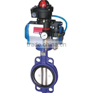 Butterfly Valve PN10 DN 1000 Ductile Lron Disc Material-SS316 thumbnail-1