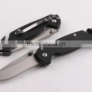 OEM G10 Handle Folding Tactical Knife for Outdoor thumbnail-1