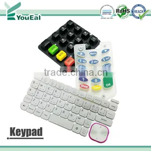 Silk Screen Printing Silicone Keypad for Equipment thumbnail-5