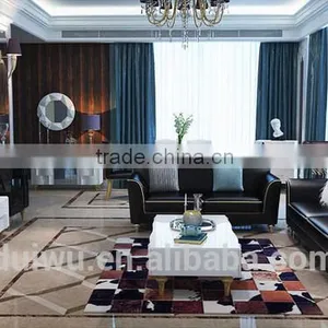 High Quality Eurpean Style Brushed Golden Stainless Steel Side Tables thumbnail-5