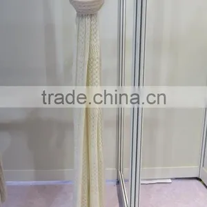 Winter Fall Classic Knitted Wool Cashmere Scarf Hot Sale thumbnail-3