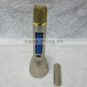 New Wholesale Professional Wireless Speaker USB Karaoke Microphone With Bluetooth thumbnail-4