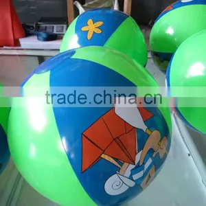 Promotion Pvc Gift Inflatable Beach Ball Football With Good Quality thumbnail-1