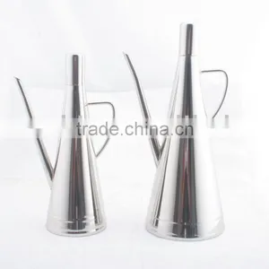 Long Nozzle Stainless Steel Oil Can thumbnail-1