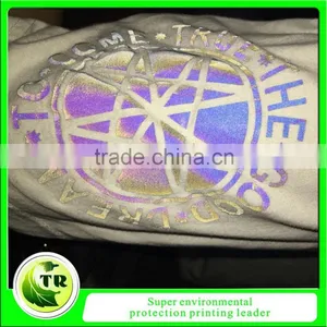 Rainbow Effect Silicone Reflective Heat Transfer Printing Label thumbnail-4