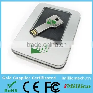 64gb Usb Flash Drive 64gb Metal Black Key Flash Memory Stick Pen Drive Storage Thumb U Disk USB 2.0 Usb Flash Drive thumbnail-1