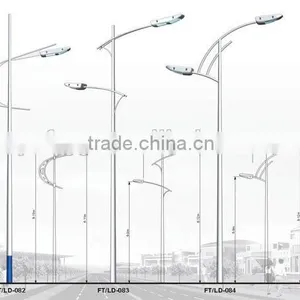 2015 Newly Designed Street Garden Lighting Model Die-casting Aluminum Alloy Solar Lights Outdoor Street Light Pole thumbnail-1