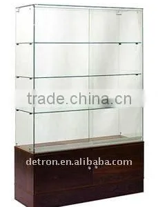 2012 Simplicity Glass Storage Cabinet With Door thumbnail-1