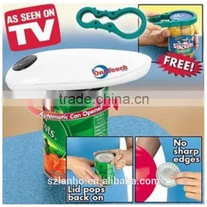 2015 New One Touch Automatic Can Jar Opener Tin Open Tool Cordless Battery Operated thumbnail-1