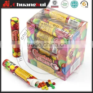 Chocolate Bean Candy In Tube thumbnail-1