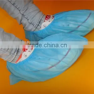 Non Woven pp Disposable Fabric Shoe Cover thumbnail-4