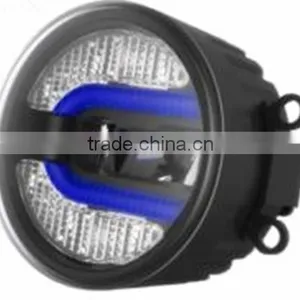Emark Professional Standrad 90mm LED Fog Light With DRLs thumbnail-1