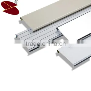 Railway Station Ceiling Decoration of Timber Aluminum Strip Ceiling thumbnail-5