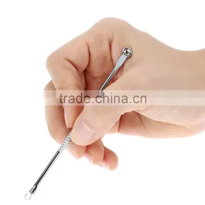 Stainless Steel Blackheads Whiteheads Acne Needle Comedones Pimple Blemish Remove Needle thumbnail-1