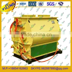 Professional Fish Feed Mixing Machine / Chicken Feed Mixer With Double Shaft thumbnail-2