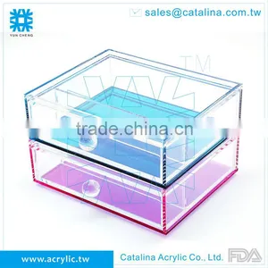 Home Design Decoration Acrylic Organizer Storage Box thumbnail-5