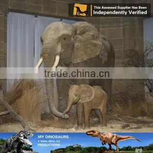 My-dino Life Size Animatronic Animal Elephant Statues thumbnail-5