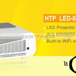 Low Cost Full hd Led Projector With WiFi Android for Home Entertainment thumbnail-3