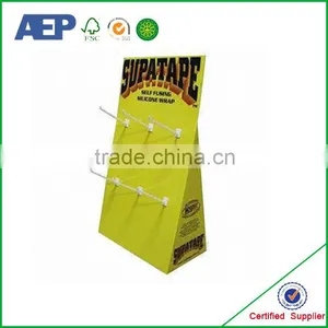Printed Advertising Portable Cardboard Display Stand thumbnail-6