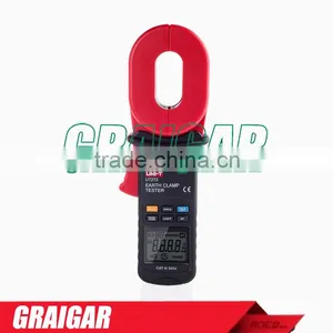 Digital Clamp Earth Ground Resistance Testers UNI-T UT273 0.01-1000ohm W/Auto Calibration & Resistance Limit Alarm Auto Range thumbnail-2
