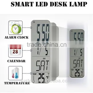 Portable LED Desk Lamp, Table Lamp With Calendar, Reading LED Lamp(3W, Dimmable, Touch Control,Rechargeable,Portable,) thumbnail-6