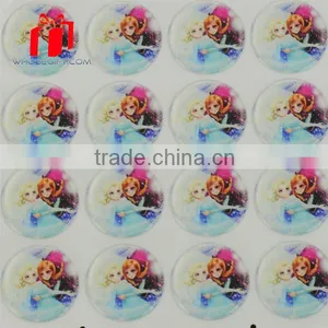 Funny Heart-shaped Custom Epoxy Sticker 3m Epoxy Sticker for Decoration or Children thumbnail-1