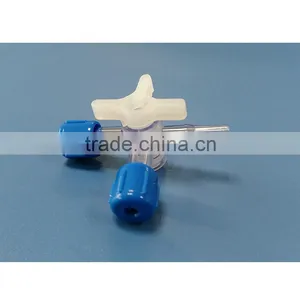Medical With Male Lock Adapter Plastic Three-way Stopcock thumbnail-1