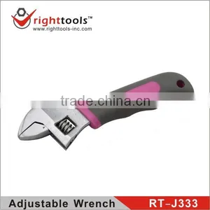 RIGHTTOOLS RT-J333 Professional Quality CARBON STEEL Adjustable SPANNER Wrench thumbnail-1
