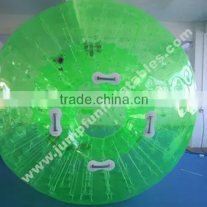 Green Color PVC Zorb Ball,Inflatable Human Bubble Zorb Color Custom-made thumbnail-2
