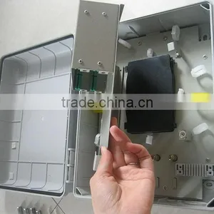 32core Plastic Optical Distribution Ftth Fiber Optic Terminal Cabinet thumbnail-1