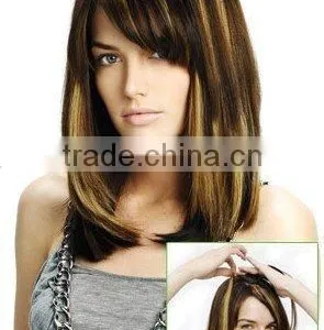 Highlight Silky Clip Hair Extension - Clip-on Instant Hair Extensions thumbnail-1