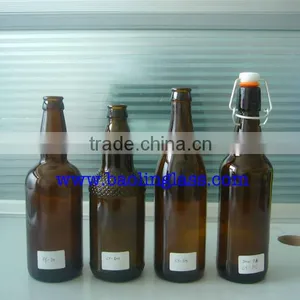 16 Oz. EZ Cap Beer Bottles AMBER thumbnail-1