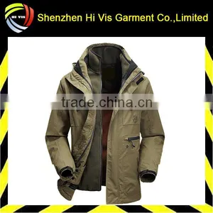 High Quality Double Zipper Winter Windproof Jacket thumbnail-1