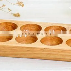 Solid Wood Egg Tray,12 Pcs Egg Tray,wooden Egg Holder thumbnail-5