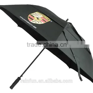 High Quality 30'' Automatic Open Golf Umbrella With Air Vents thumbnail-1