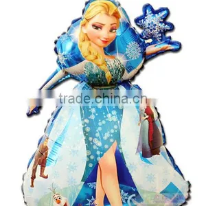 2015 Promotion Cartoon Animals Helium Balloon,16 Inches Printed Balloon, Christmas Day Snowball Frozen Balloon thumbnail-6