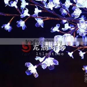 IP65 Remote Control RGB Cherry Blossom Decorative Led Tree thumbnail-6