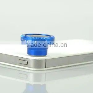 Magnetic Fish Eye Optical Lens For Samsung /iPhone/HTC Mobilephones thumbnail-1